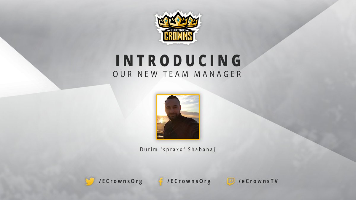 ECrownsOrg's tweet photo. Verstärkung im Managementbereich!

Mit voller Freude teilen wir euch mit, dass ein ehm. Spieler und zugleich ein "altes" Gesicht als Teammanager und Sponsoringbeauftragter im Namen unserer Organisation tätig sein wird. Herzlich Willkommen @ec_spraxx 🔥👑!!!!!!

#ECrownsOrg https://t.co/3fgx7XaaJR