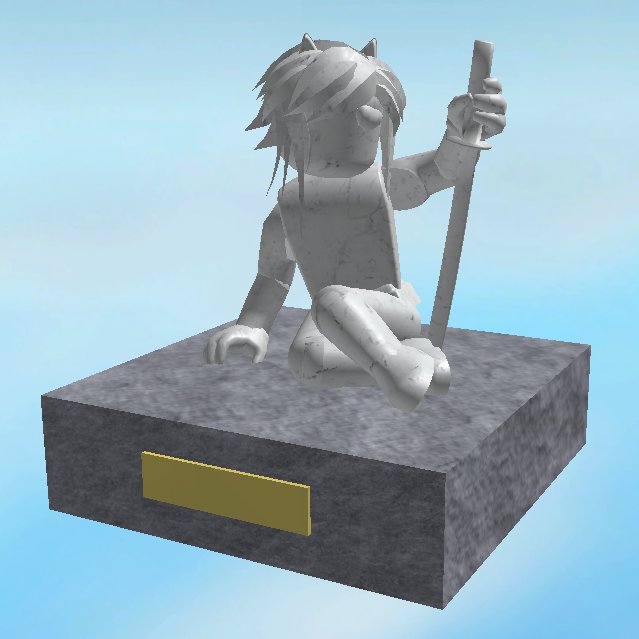 Dogutsune On Twitter I Tried To Make A Statue With More Human Proportions Roblox Robloxdev - how to make a statue in roblox