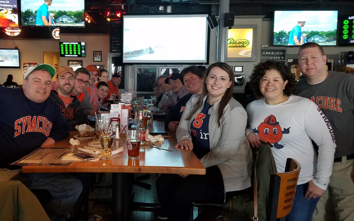 Great <a href="/SUinCTWMA/">SU Alumni Club CTWMA</a> group! We got this <a href="/Cuse_MBB/">Syracuse Men’s Basketball</a>. 2nd half team. #MarchMadness #OrangeNation <a href="/SUAlums/">Syracuse University Alumni🍊</a>