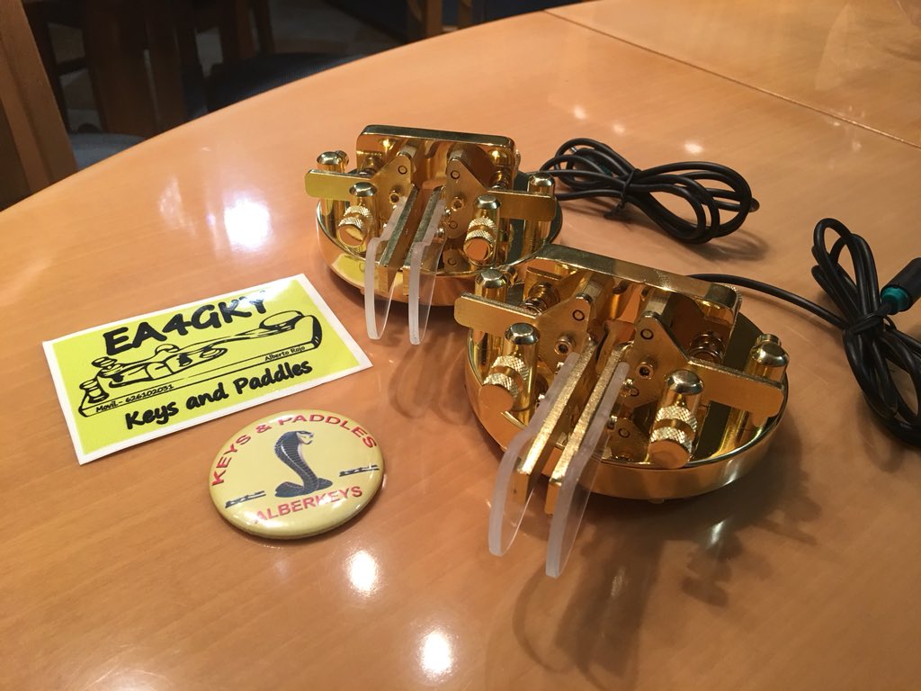 EA4DD_ALBERKEYS's tweet photo. #alberkeys #circlekey Gold #hamradio #cwqrs #telegrafia https://t.co/egsJ6cgY0i