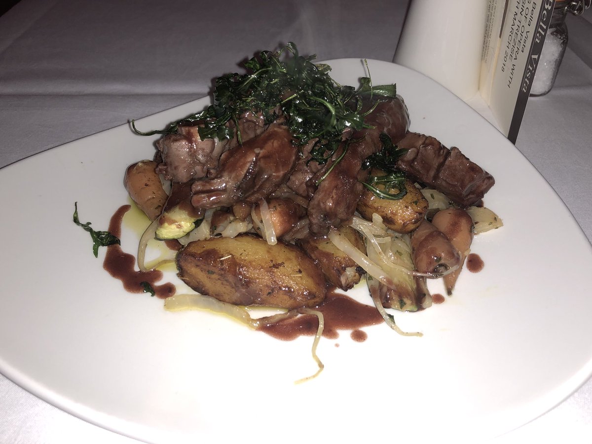 Roast lamb with trimmings