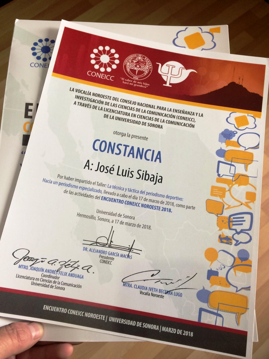 ¡Muuuy padre experiencia el taller que impartí en <a href="/NoroesteConeicc/">Coneicc_Noroeste</a> en <a href="/SoyUnison/">Soy Unison</a> sobre #PeriodismoDeportivo! Realmente lo disfruté mucho y ¡genial que tanta gente esté interesada en el tema! 🙌🏽🏆✍🏽 #PUM