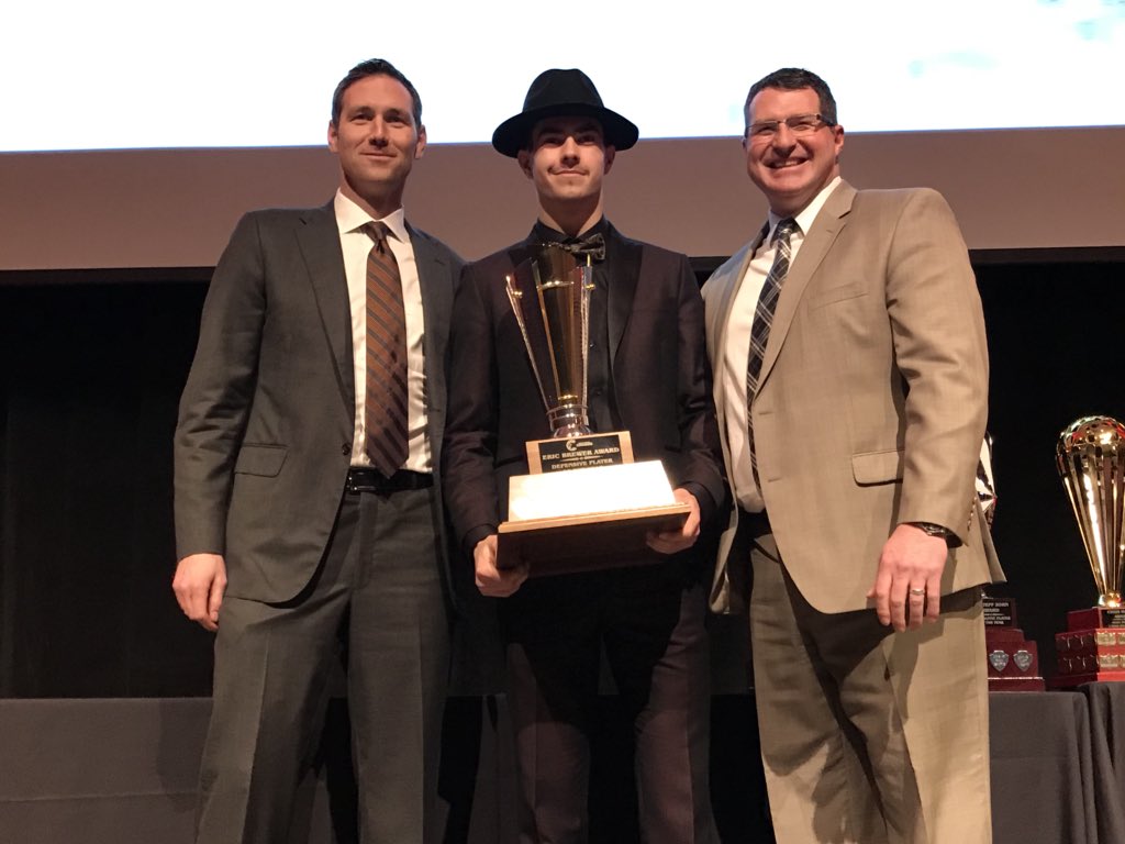 mypgnow's tweet photo. .@PGCougars’ Defenceman Joel Lakusta is the 2018 #EricBrewer Award winner as the team’s Defensive Player of the Year | #CityOfPG https://t.co/1Ro5tEEbhG