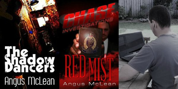 Serving Auckland police officer <a href="/angusmcleankiwi/">angus mclean</a> (a pseudonym) grew up loving cop and private eye stories, and now writes his own thrillers, including two books entered in the #2018Ngaios. You can read more from his earlier writing exploits here: stuff.co.nz/national/63154… #yeahnoir