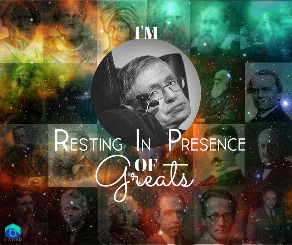 SixWordMag's tweet photo. @marinakoren  https://t.co/Q9WtrulIfj I request you to please check the six word story on Stephen Hawking and comments which made me wonder how can religion make people so angry and negative. https://t.co/fJPXGg5Eo0