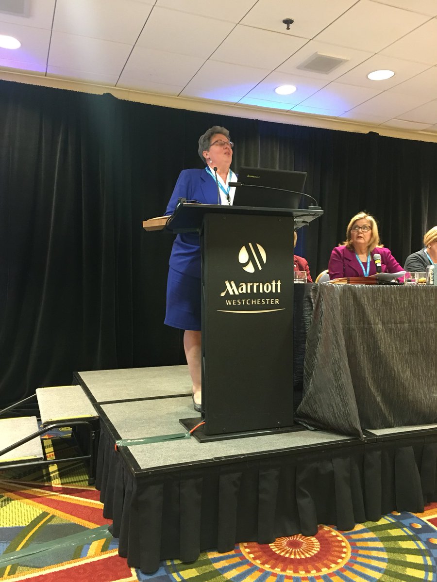 Jean Santelli, Executive Director of ANA-NY- reports 5,262 members at NYONEL 26th Annual Business Meeting <a href="/NYONEL17/">NYONL</a>