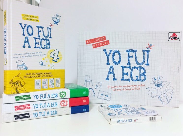 RT si eres padre EGBero y te gustaría que mañana te regalaran alguno de los productos: Yo Fui a EGB, los 4 libros, el CD, el juego de mesa o la agenda #DíaDelPadre