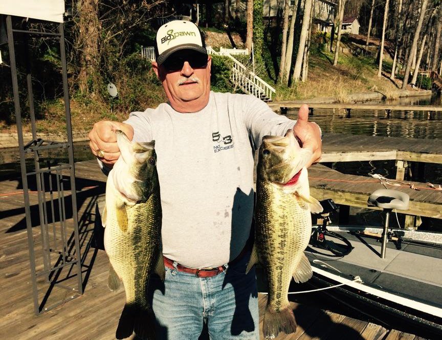 BioSpawnLures's tweet image. Tim Schreiber has his hands full thanks to the VileCraw! bit.ly/1wZbFfa