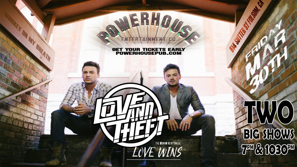 BootPrintFx's tweet image. Enjoyed doing this flyer... Make sure you get your tickets 🎟 @loveandtheft #PowerhouseFolsom #powerhousepub