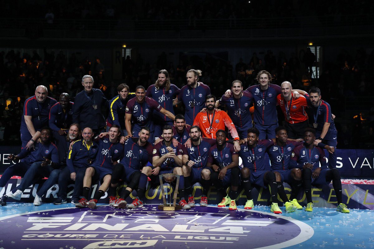 NKARABATIC's tweet photo. 🏆🏆🏆 Coupe de la ligue 2018 💪 @psghand @PSG_inside #psg #psghand #handball #final4cdl #lidlstarligue https://t.co/SGYDlXIHoH