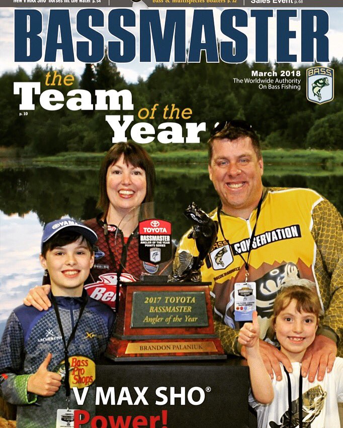 Always my TEAM OF THE YEAR!! #family #teamoftheyear #bassmasterclassic @BASS_nation