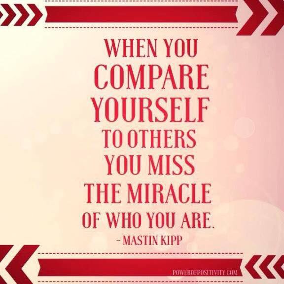 LeDougherty1's tweet photo. Love this for #life, but also in relation to your #health and #fitness journey. #fitmom #weightloss #BeYou #dontcompare #miracle #healthylifestyle https://t.co/iJSpEnyKqj