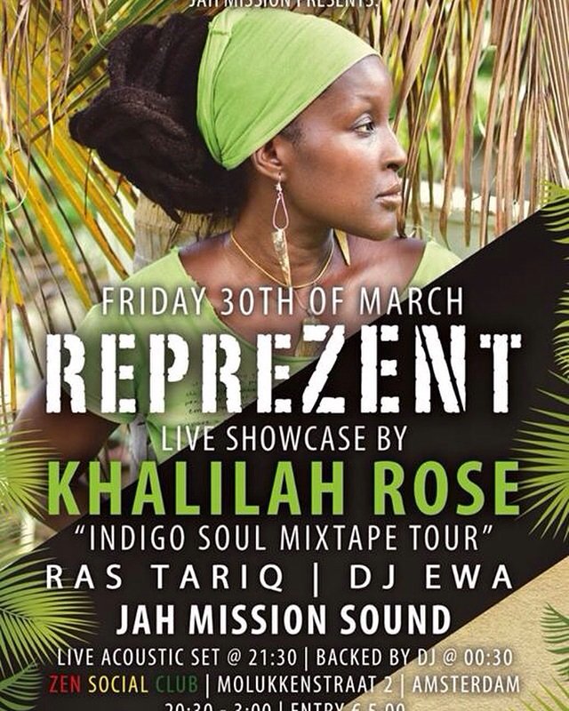 iwanewa's tweet image. facebook.com/events/5956154…
 March 30:
Live showcase by Khalilah Rose!
Dj Ewa Sound
Jah Mission Sound
Ras Tariq

#roots