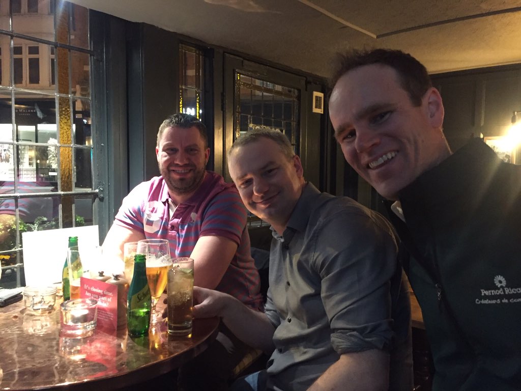 mikeophillips's tweet photo. Unsuspecting new Jameson drinkers #pruklife #patstar https://t.co/jUUD1qRm2y
