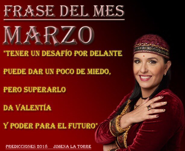 Jimena_LaTorre's tweet photo. SÁBADO 24-3 en LA PLATA #equinoccio #Otoño con @Majo20052000  en CABA- FORTALEZA MÁGICA con Jimena La Torre ... más info al 1157804419 ... Dale energía a tus proyectos 2018 ...bajo el sol en #aries comenzar a sentirte NÚMERO UNO ... #empezaporvos https://t.co/MMt7DcMFp5