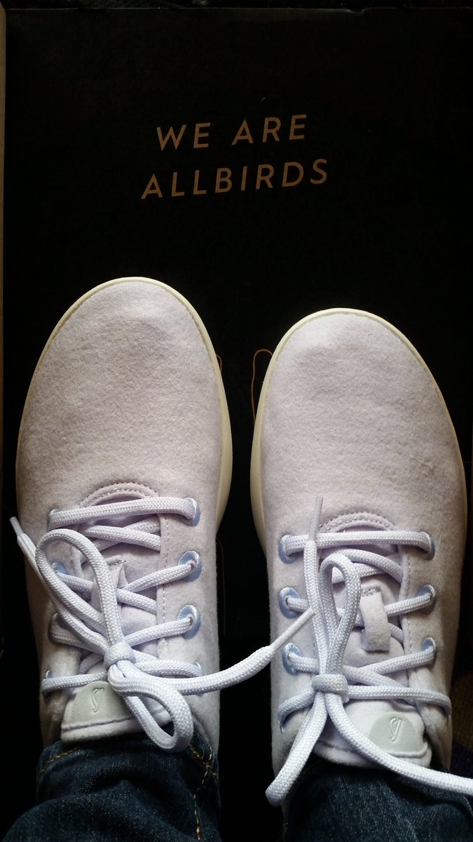jacquelinetswan's tweet photo. Waited forever to join the @Allbirds family!  #HappyBirthdayToMe https://t.co/zldUwBzp8d
