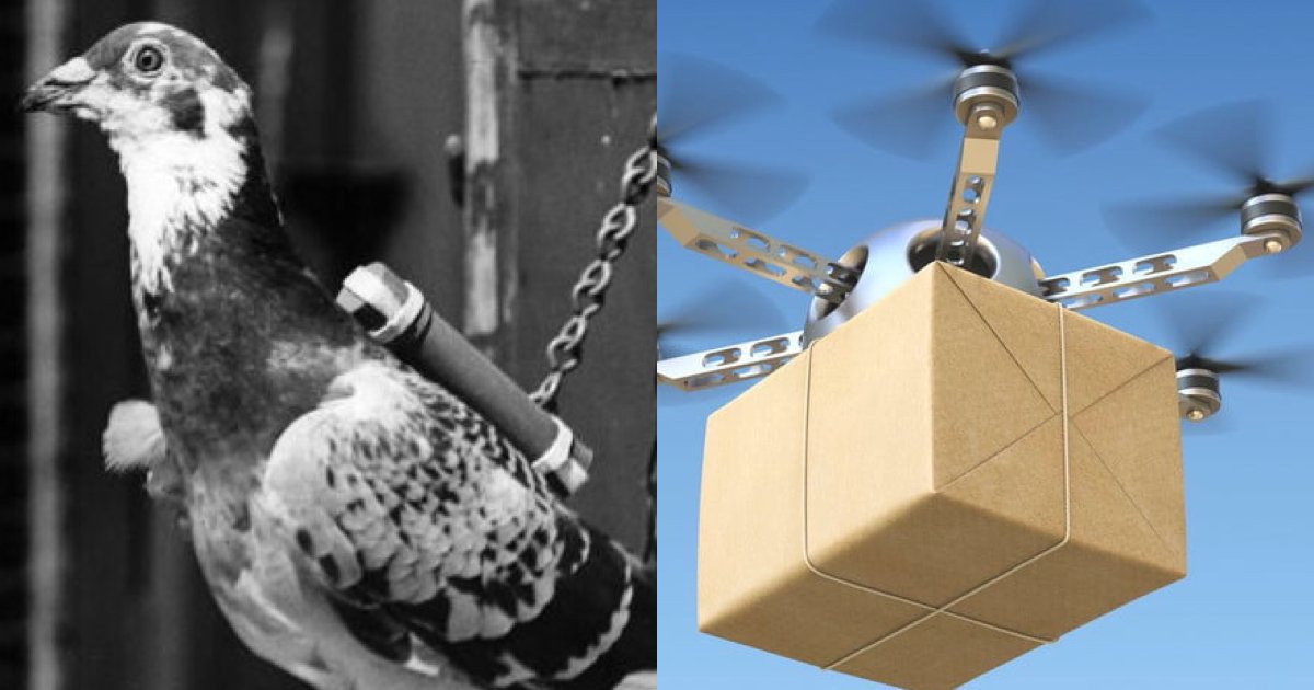 parcify's tweet image. Van duif naar drone🐦📦 In de U.K. verklaarde de NATS vorige week dat ze samenwerken met een verkeersmanagement bedrijf voor drones, dat claimt een veilig systeem te kunnen bouwen om drones in de lucht te laten vliegen om pakjes te vervoeren.