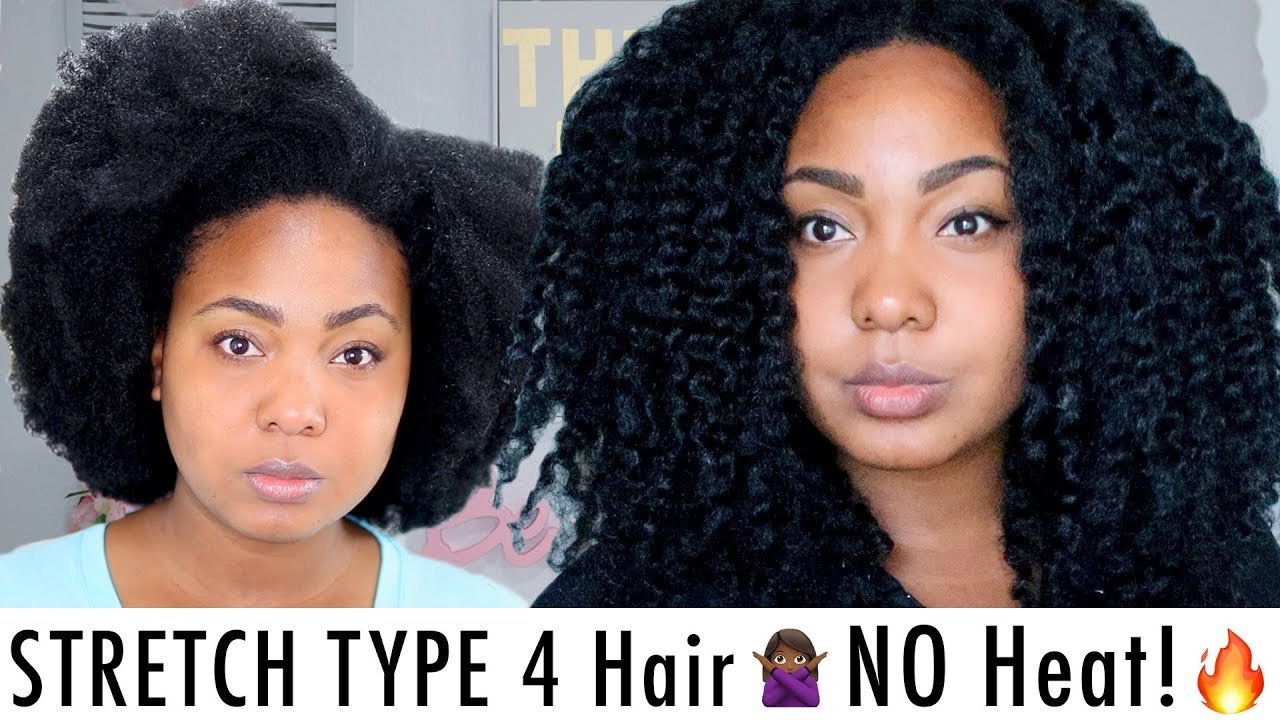 Natural Hair Queen On Twitter How I Stretch My Type 4 Natural