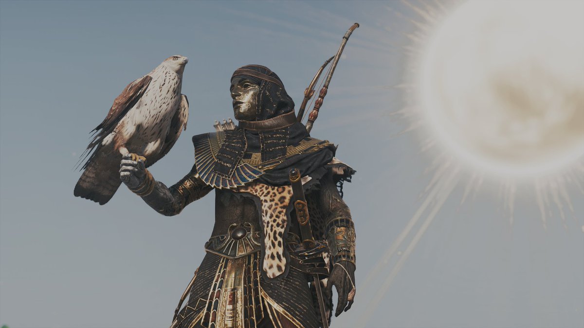 PhilGPT's tweet photo. Just finished #AssassinsCreedOrigins #TheCurseofthePharaohs 
Beautiful DLC 😍 https://t.co/3TZFPbrkm7