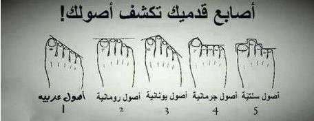 انظر الى قدميك وتعرف على اصلك الجيني