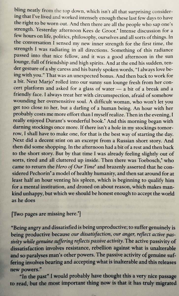 17 March 1941: At the end of every day you ought to concentrate for ten minutes on how the day has gone, what good and what bad it has brought you, what unnecessary effort, etc.