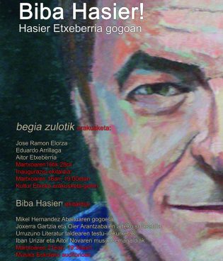 zuzeu's tweet photo. "Biba #Hasier!" ekimena
https://t.co/xRvVURpH7C
Hasier Etxeberria zenaren omenez, Elgoibarren https://t.co/yX0167rtNy