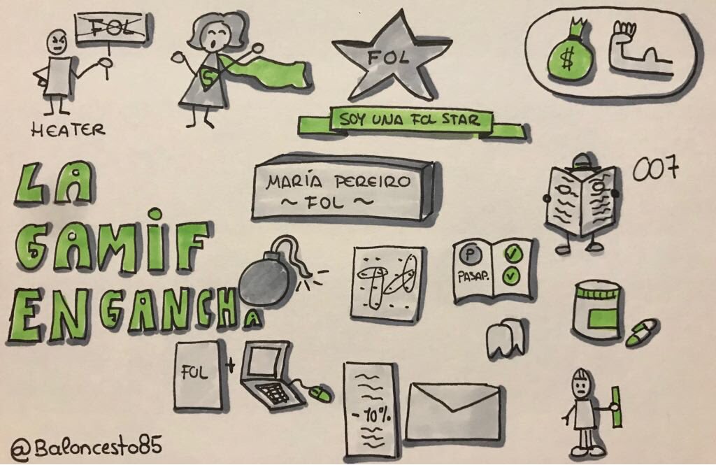 mapereiro's tweet image. No me puede gustar más este resumen de mi pequeña aportación a la #GJG2018 en VisualThinking de la mano de la artista @baloncesto85 😍😍Gracias Elena!!  #gamificacion @GamificationJam #InnovacionEducativa