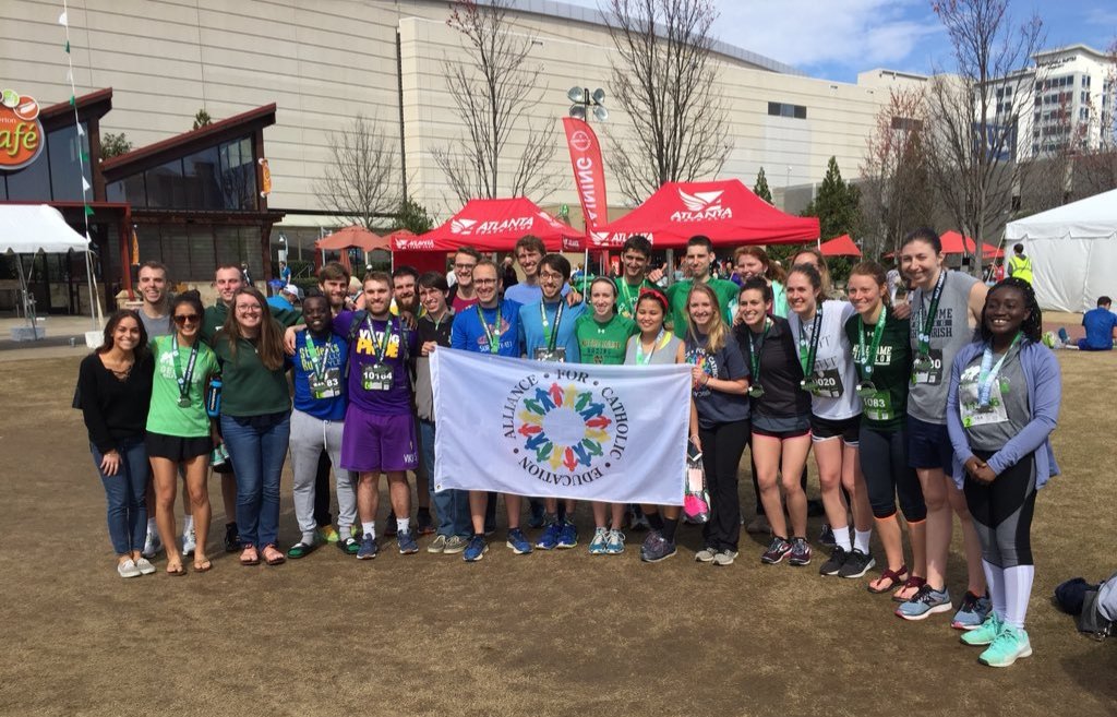 SPCSchoolATL's tweet photo. For today's Georgia Publix Marathon run side by side with students, staff, Notre Dame Ace Teaching Fellows and all our supporters and sponsors we say Thank You for helping us on the road to our Field of Dreams!!!! https://t.co/n9CPOsxQW8