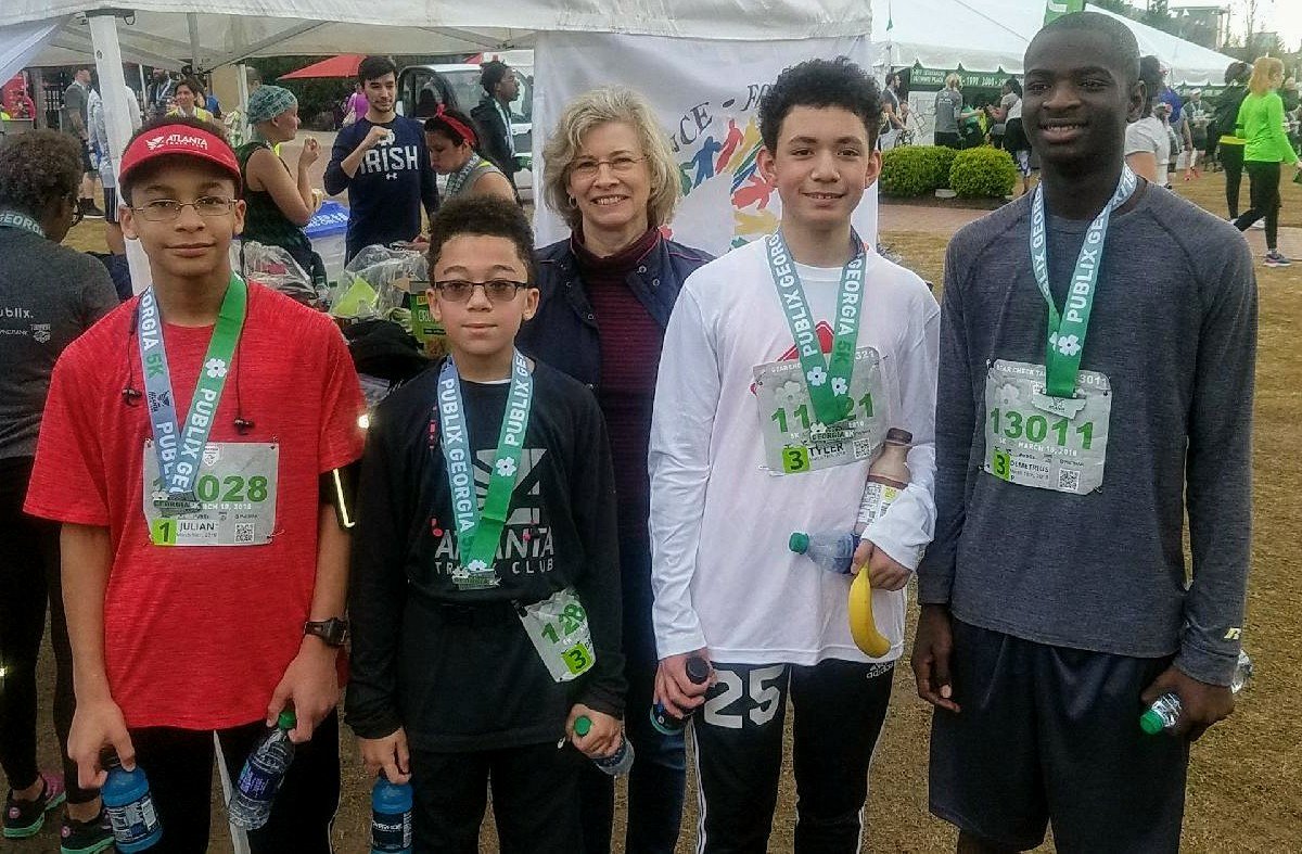 SPCSchoolATL's tweet photo. For today's Georgia Publix Marathon run side by side with students, staff, Notre Dame Ace Teaching Fellows and all our supporters and sponsors we say Thank You for helping us on the road to our Field of Dreams!!!! https://t.co/n9CPOsxQW8