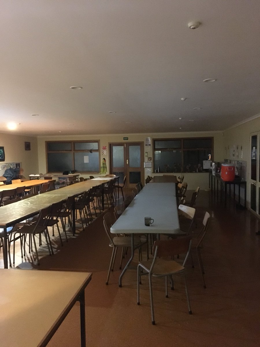 I don’t know what it is about 6am, when everyone else is asleep &amp; I’m enjoying a cuppa in the wharekai but I just feel so damn calm.