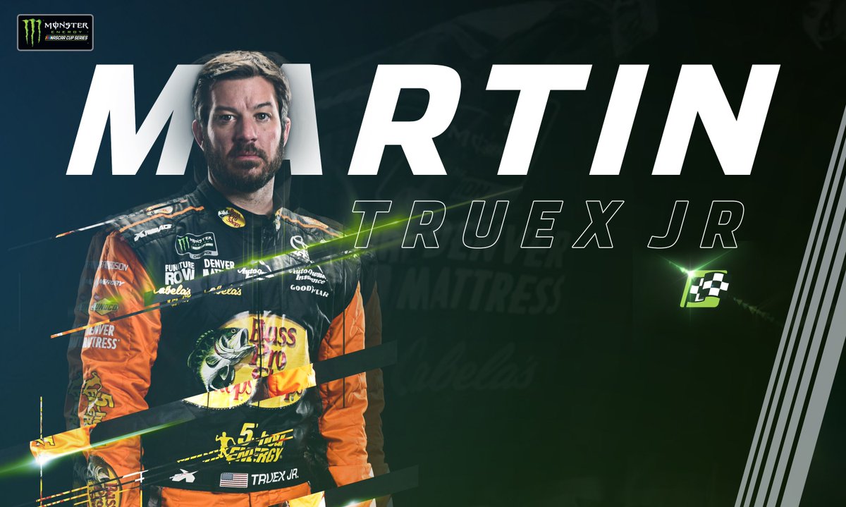 NASCAR's tweet photo. CHECKERED FLAG: @MartinTruex_Jr puts on a show at @ACSupdates to nab his first win of the season!

#AutoClub400 | #NASCARGoesWest https://t.co/lvASC82dys