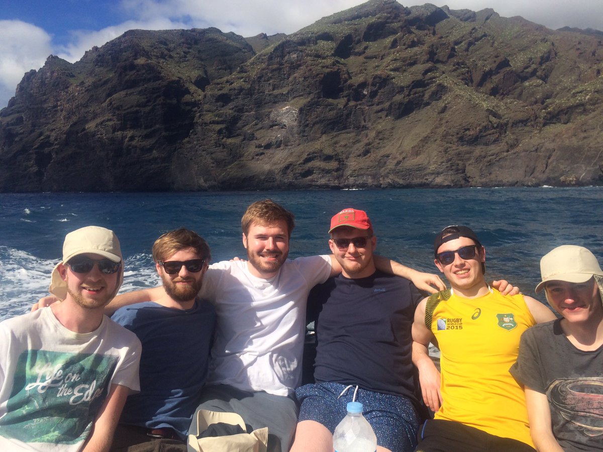 benji_chapman's tweet photo. Dolphins, Dykes and Dehydration #GEESontour #Tenerife18 #KanesDAD https://t.co/QhZY8WzKma