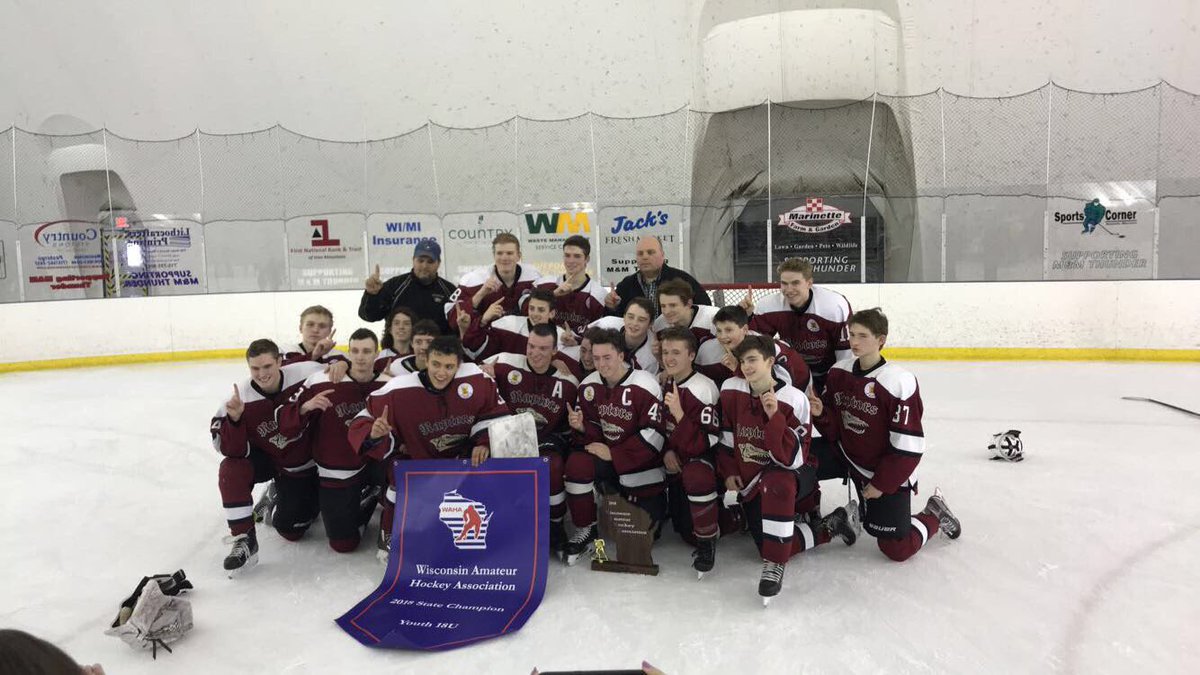 RCRaptors1718's tweet photo. BIG 3RD PERIOD COME BACK FOR THE RAPTORS! 2017-2018 WAHA STATE CHAMPIONS 🏒🏒🏒 https://t.co/qlaLe65f3v
