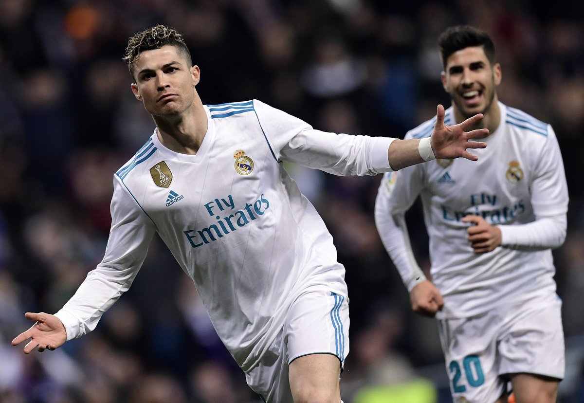 BHDeportes's tweet photo. Goles en liga en lo que va del 2018:

Cristiano Ronaldo - 1️⃣7️⃣🔥
Arsenal - 1️⃣7️⃣
AC Milan - 1️⃣7️⃣
Manchester United  - 1️⃣5️⃣
Borussia Dortmund - 1️⃣4️⃣
Chelsea - 1️⃣2️⃣ https://t.co/vlf45VKn9m
