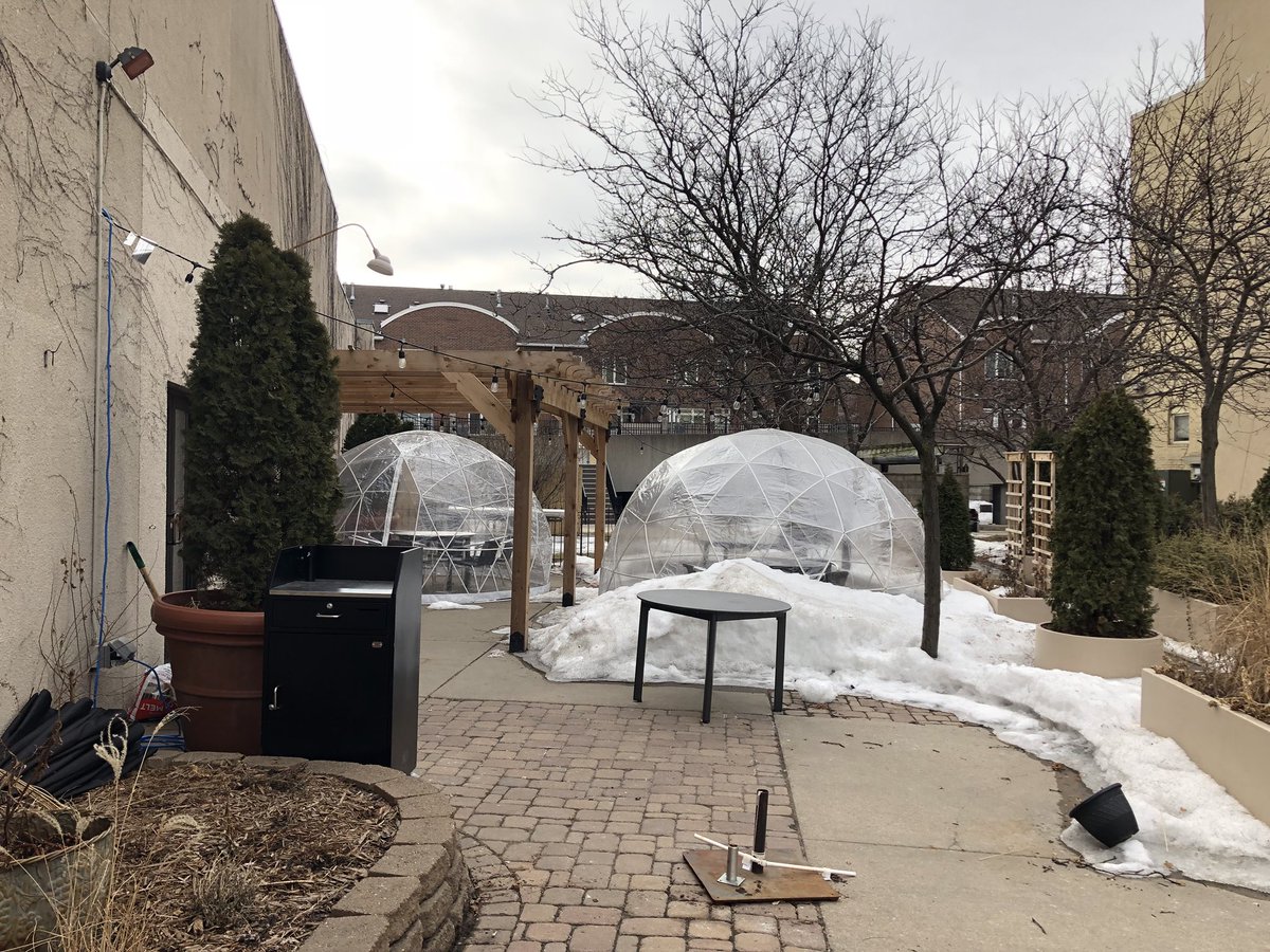 ArtspaceConsult's tweet image. Innovation in Minnesota Spring! #winterdining @CityMinneapolis