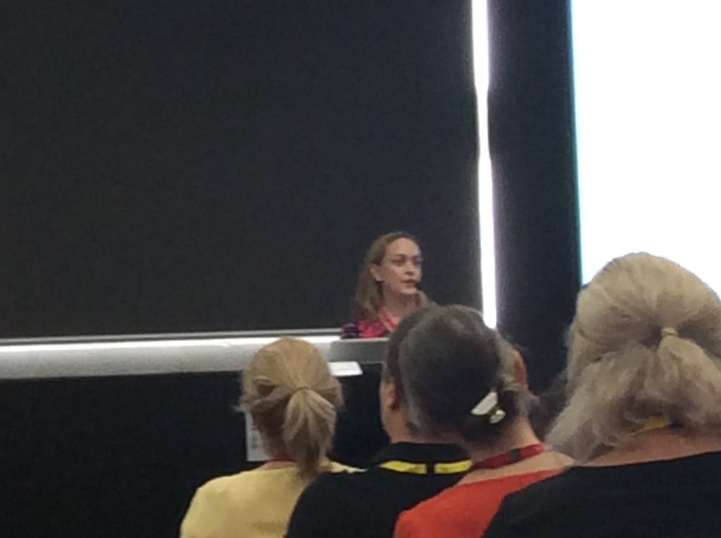 Learning about the latest cancer research and  #Beeinspired with Dr Katrin Sjoquiist, <a href="/stansw/">STANSW</a>. Hope for cancer is important for our future health society wide. Precision medicine