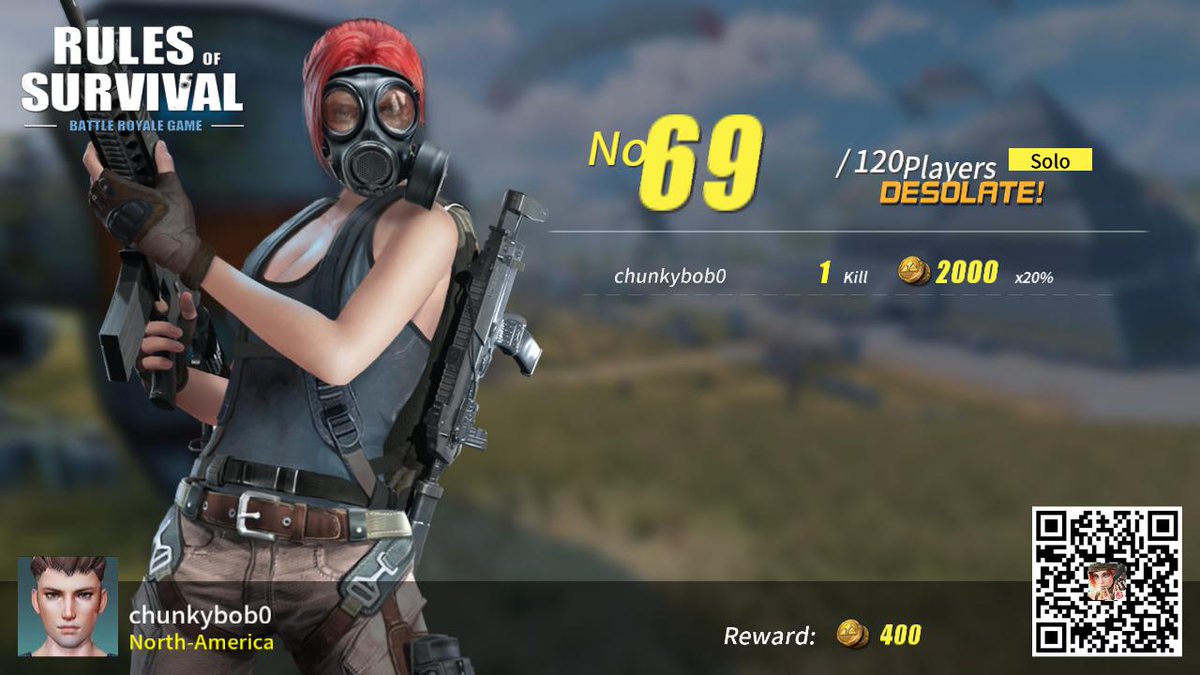 dartman2002's tweet image. #RulesofSurvival