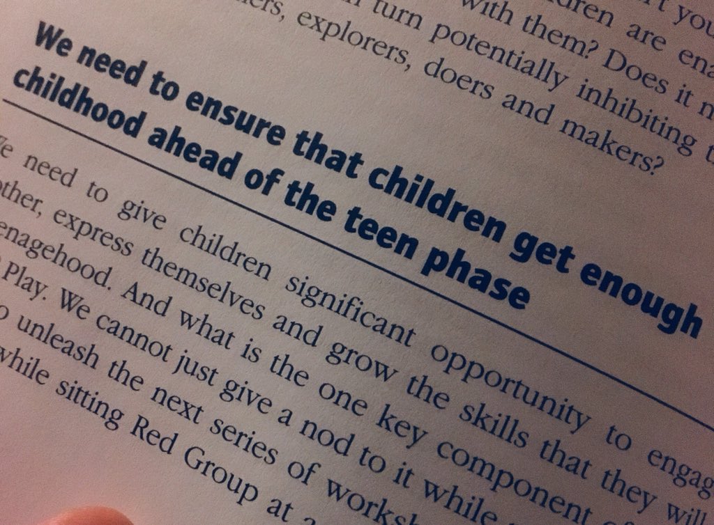 canigoandplay's tweet photo. When adults ‘plan’, learning, with all its possibility, is limited. The roar of children’s voices in all its infinite-ness must be at the heart of all we do... physicality, collaboration, negotiation, risk, science, mathematics and above all else - joy
#Education #eyfs #keyu https://t.co/Sxpy8fhQlh