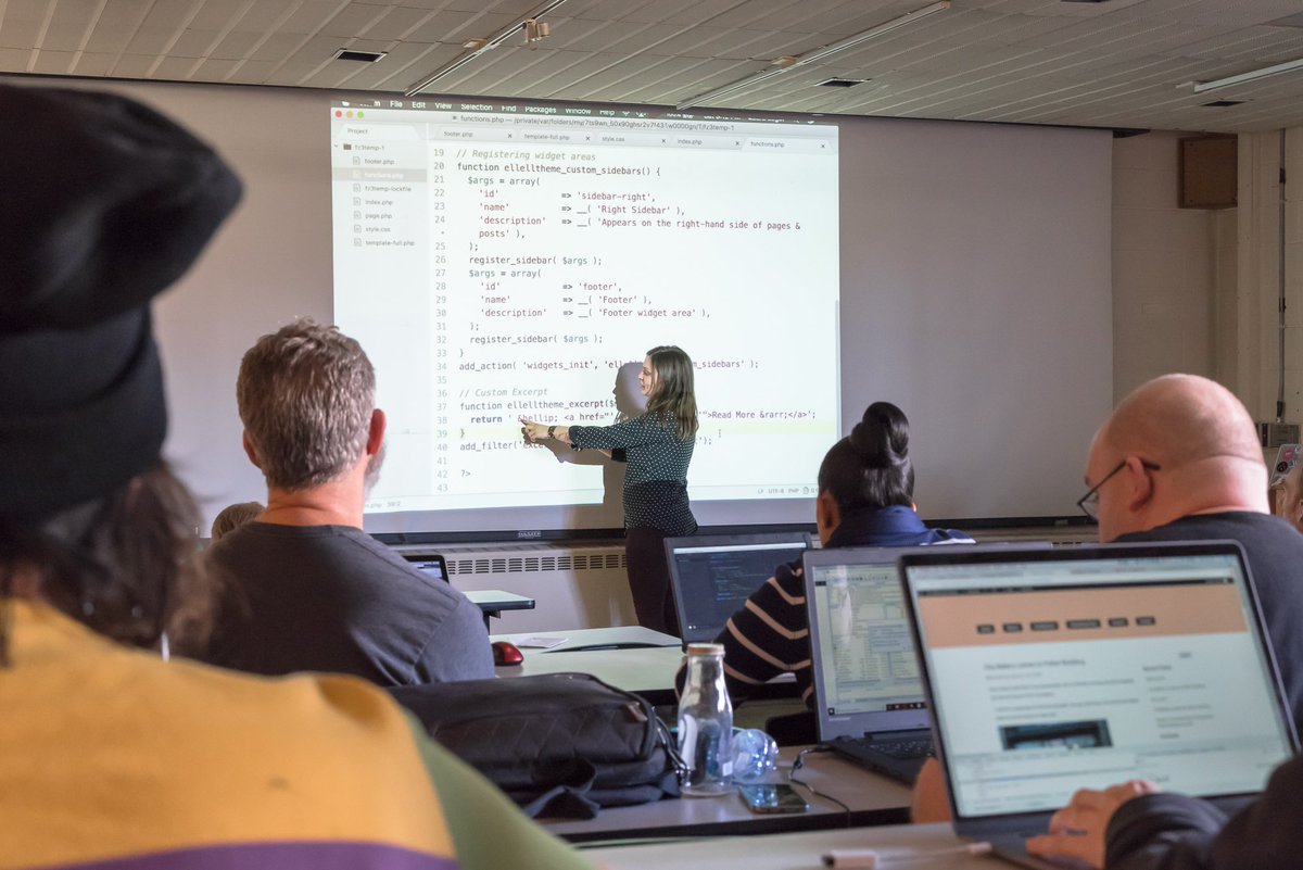 AIGADetroit's tweet image. Thank you @ellellco for teaching at the Wordpress Workshop yesterday!

#LearnWordpress #AIGADetroit #WordpressWorkshop #webdesign #design