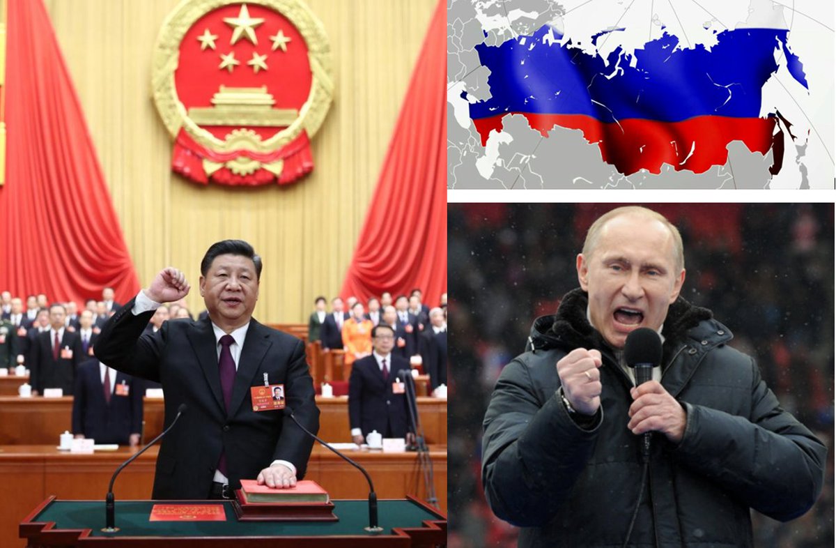 БНХАУ-ын Ерөнхийлөгч Ши Жиньпин тангараг өргөсөнөөр 2028 он хүртэл ТӨР удирдана🇨🇳
ОХУ-ын Ерөнхийлөгч В.Путин сонгуульд ялалт байгуулан 2024 он хүртэл ТӨР удирдана🇷🇺

1954 онд төрсөн 64 настай Ши Жиньпин, 1952 онд төрсөн 66 настай В.Путин

#ТогтвортойТөрБодлого 👏👏👏