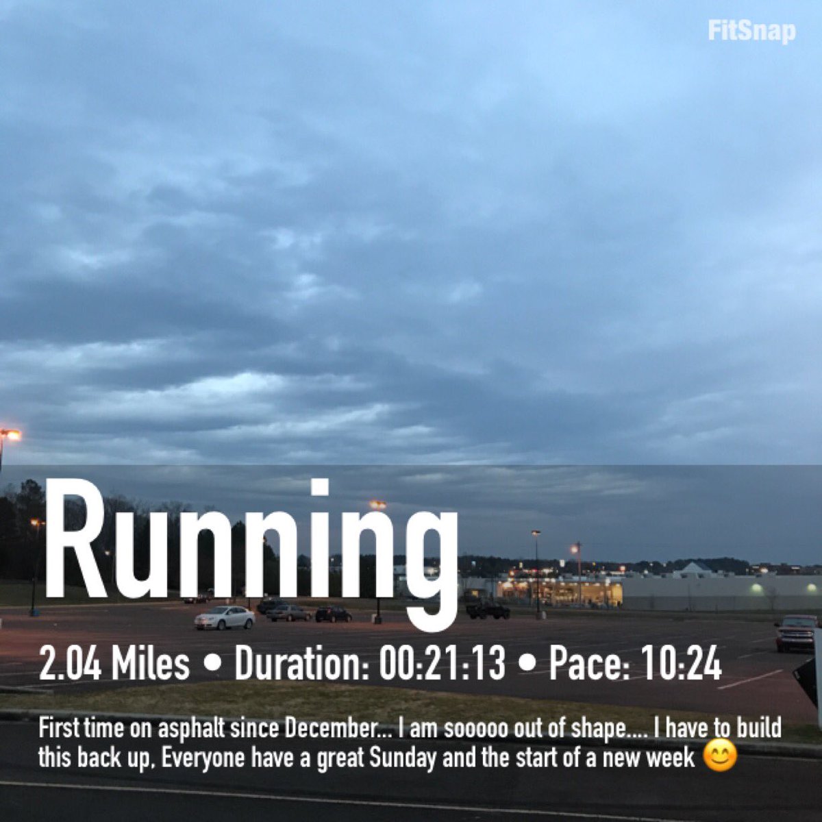 bsmith4748's tweet image. First time on asphalt since December... I am sooooo out of shape.... I have to build this back up, Everyone have a great Sunday and the start of a new week 😊#nuunlife #nuunhydration #nuunbassador #teamnuun