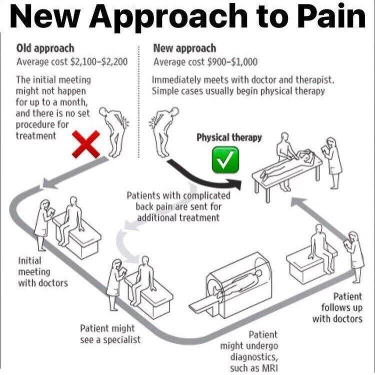 CraigLiebenson's tweet image. This “new” approach uses PASSIVE physical therapy.  Hmmmm #westillhaveworktodo @PeteOSullivanPT #returntoparticipation #sustainableactivity