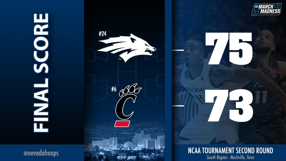 NEVADA COMPLETES THE COMEBACK!

#BattleBorn #TheHunt #MarchMadness
