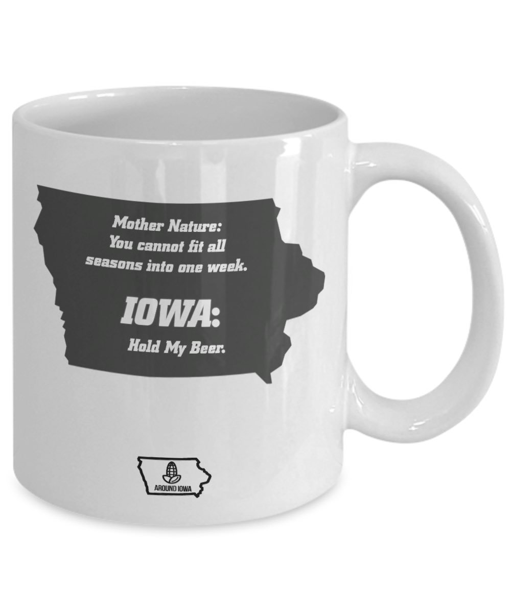 Limited Edition! Iowa Weather Mug get yours while they last gearbubble.com/iowaweathermug #iowa #iowaweather #aroundiowa