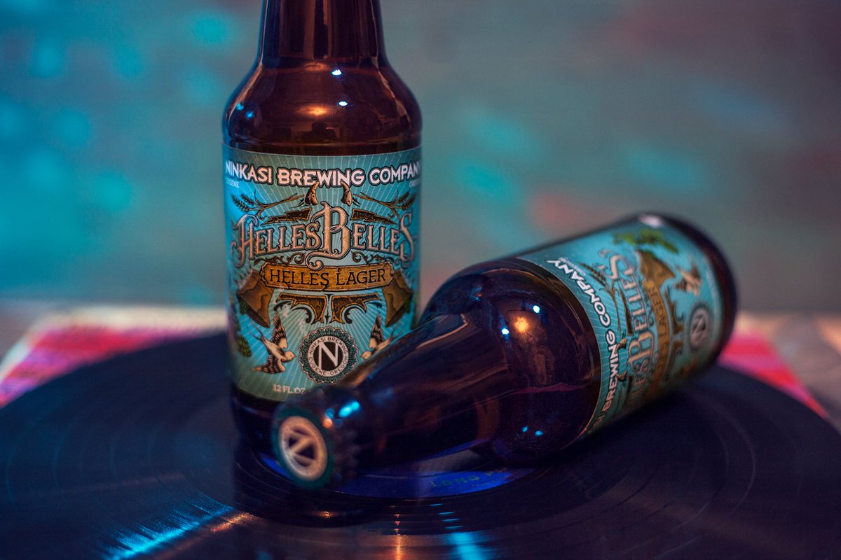 NinkasiBrewing's tweet photo. Rock out with #HellesBelles Helles Lager! https://t.co/QrNKxCI4s4