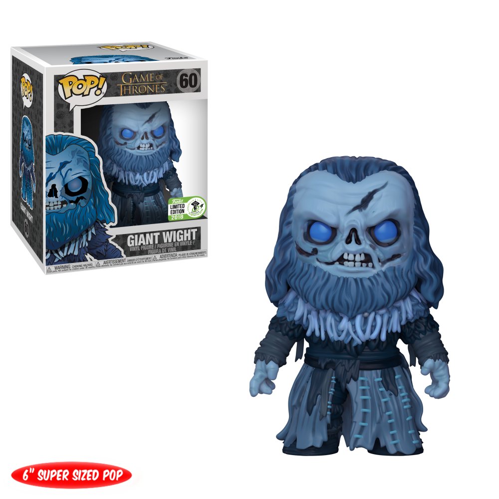 OriginalFunko's tweet photo. RT &amp; follow @OriginalFunko for the chance to win an #ECCC 2018 exclusive 6-inch Giant Wight Pop! https://t.co/Z8jTWEsVNW
