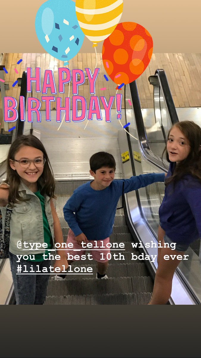 tkaplanofficial's tweet photo. Happy 10th bday #lilatellone @DarcyTellone can’t wait to celebrate soon! #chicagoactors #childactors #actorslife #actingfriends #nbcchicagomed #thisistype1 #jdrf #peacocks #younghollywood #talent https://t.co/Gmi5Hh1lh1