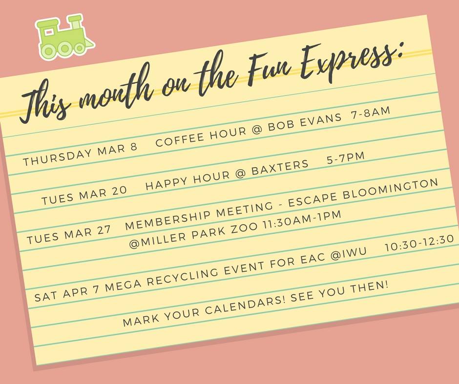 Mark your calendars now! See you all Thursday morn!