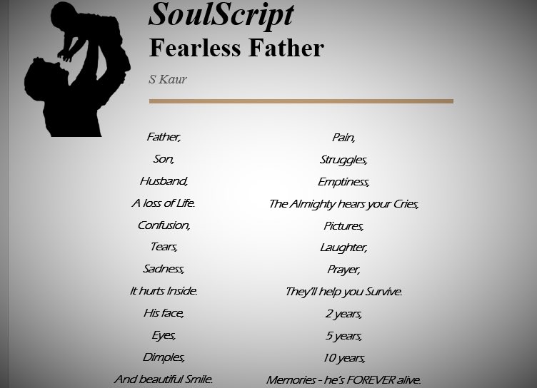 Script_Soul's tweet image. For anyone who has lost their father 🙏🏽💚