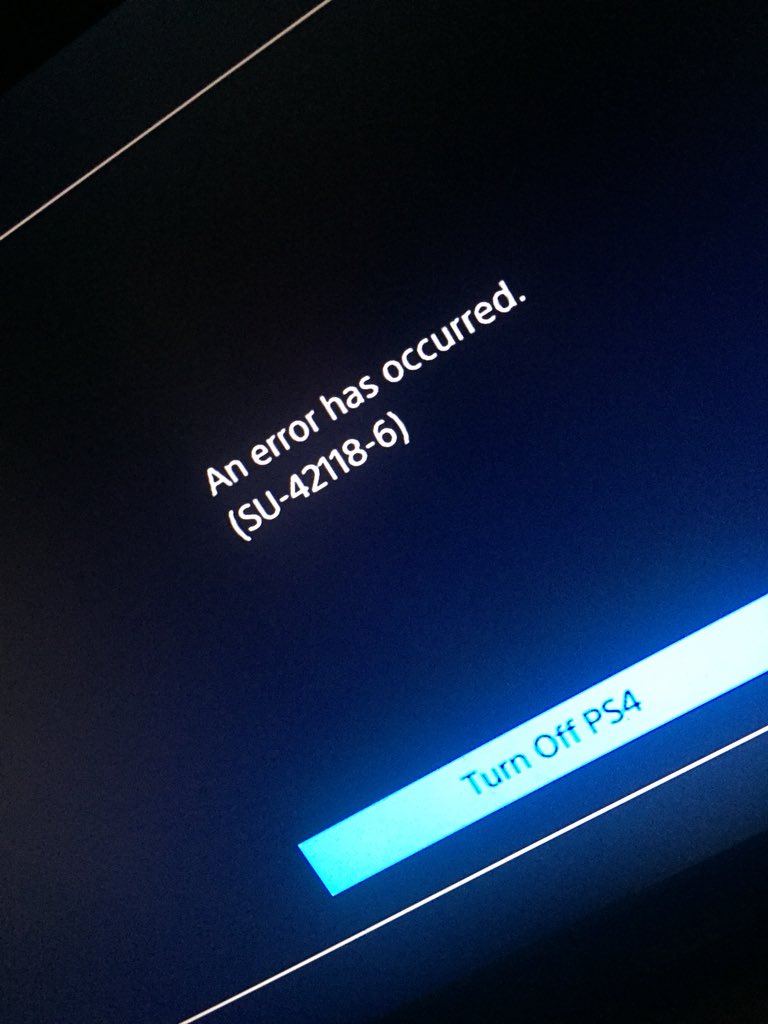 An error occurred ps4 турецкий